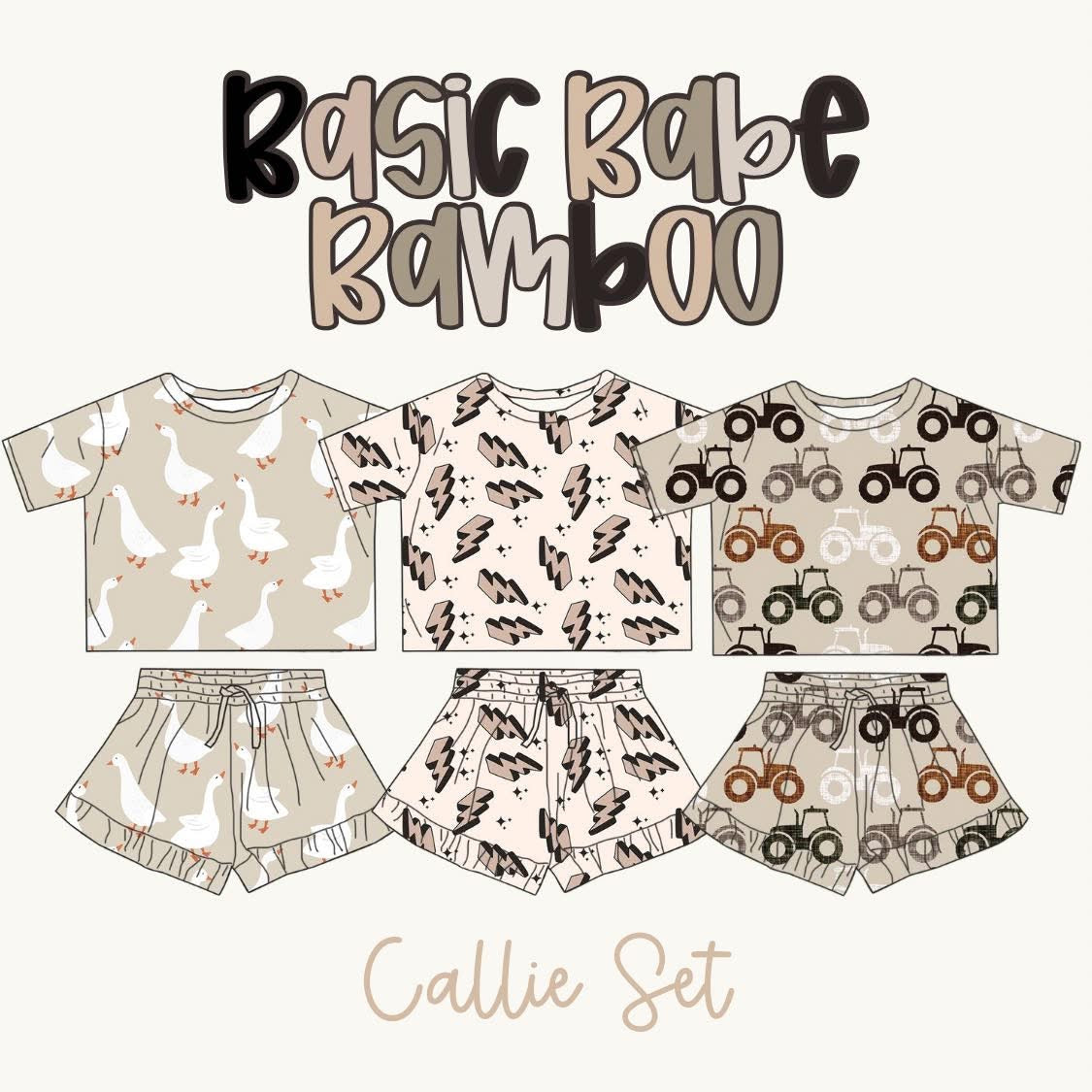 Basic Babe Bamboo - Callie Set