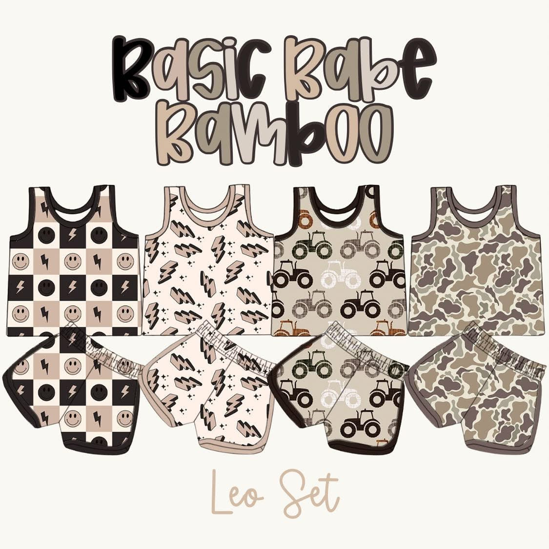 Basic Babe Bamboo - Leo Set