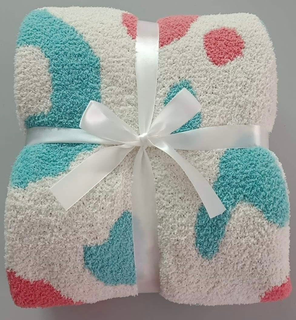 Cheetah Print 50"x50" Plush Blanket