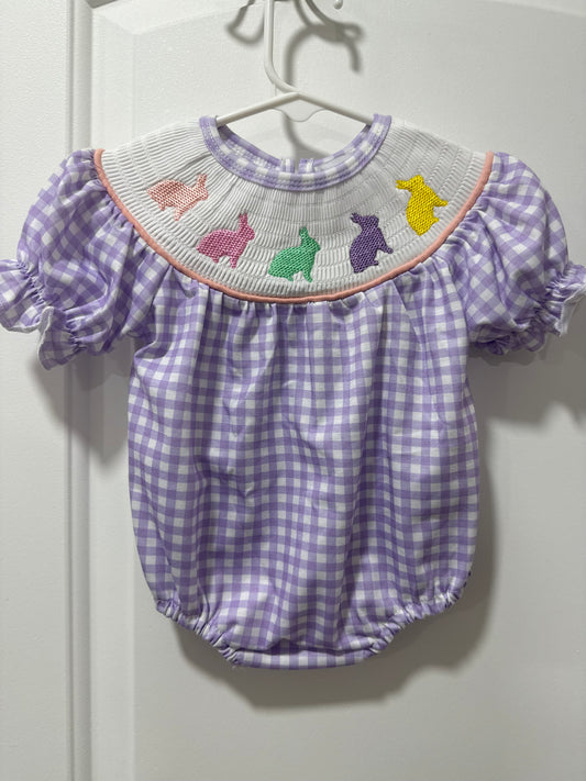 Purple Bunnies Bubble