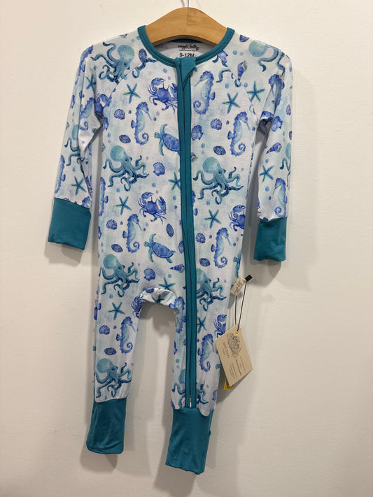 Kids Bamboo Zippy - Seaside