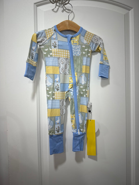 Kids Bamboo Zippy - Geese