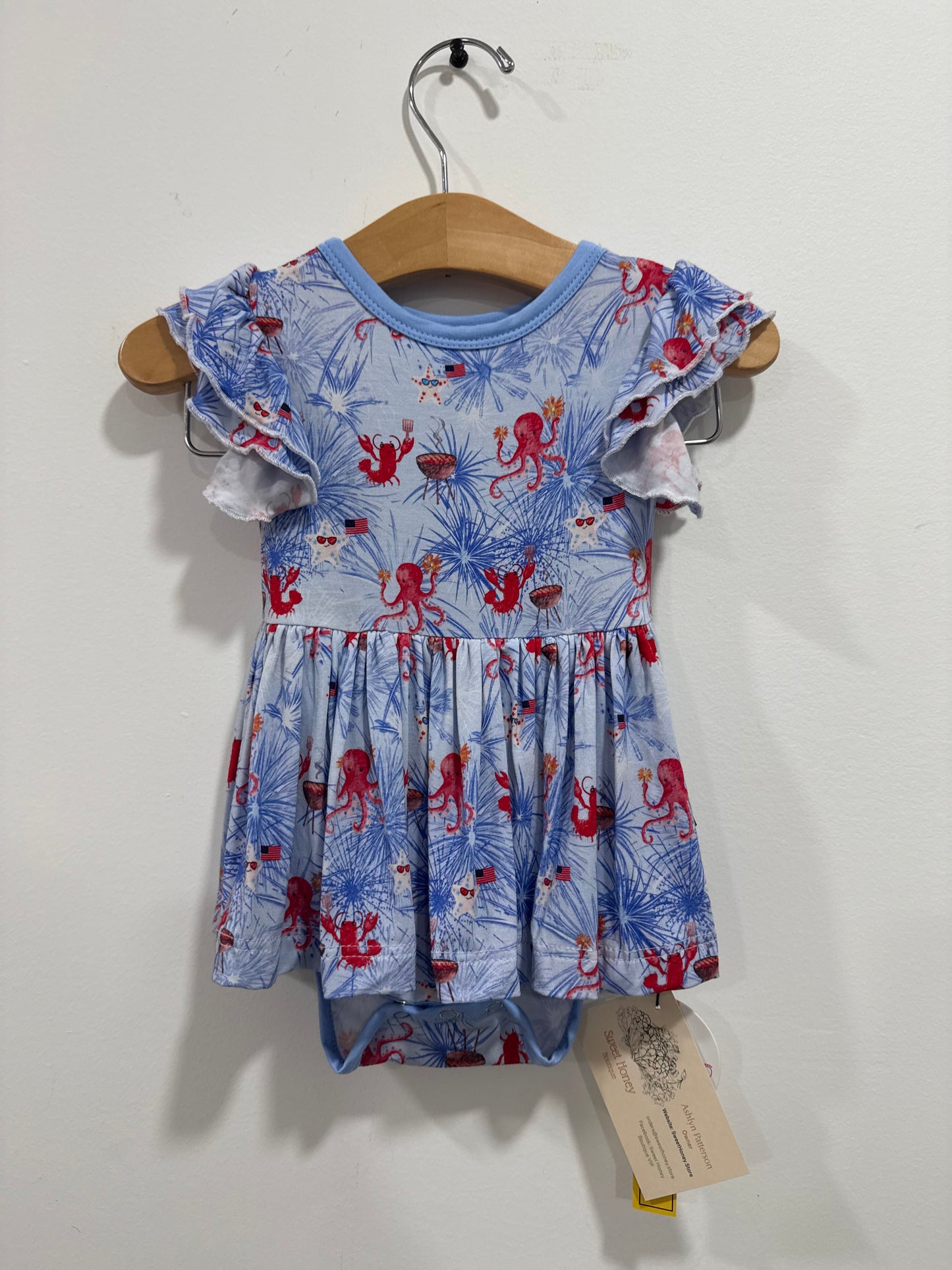 Sea You At the BBQ Dress