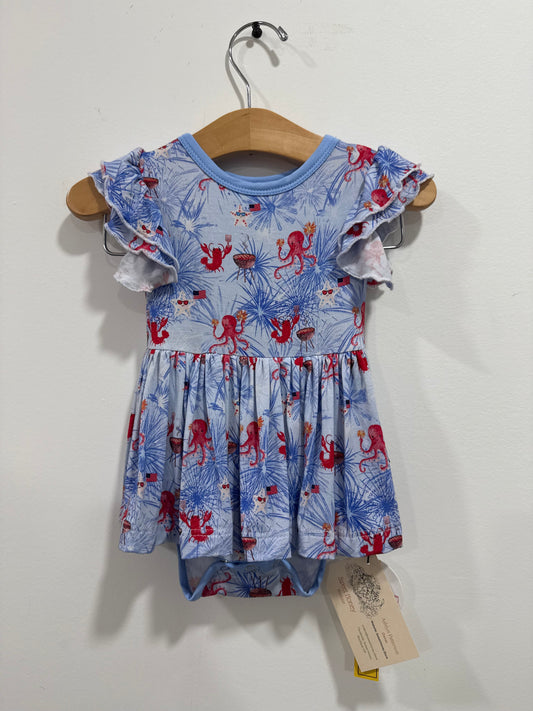 Sea You At the BBQ Dress