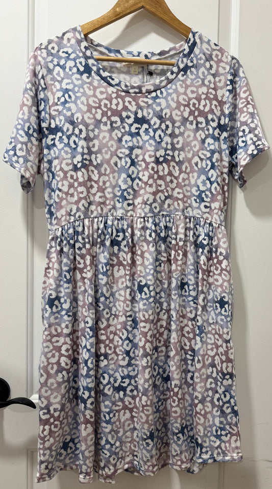 Cheetah Print Dress